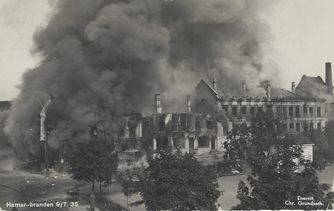 Artikkelbilde til artikkelen Bybrann og andre branner